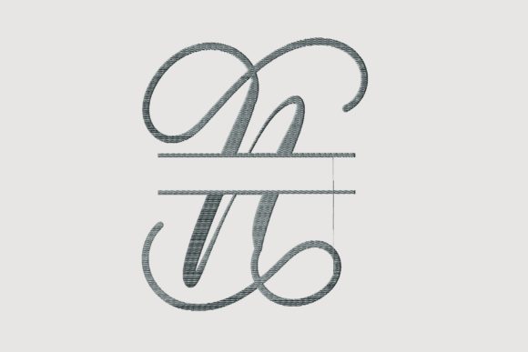 N Cute Script Monogram: Sweet Personalization for Gifts
