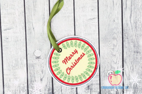 Round Merry Christmas Ornament Review for Gift Shops